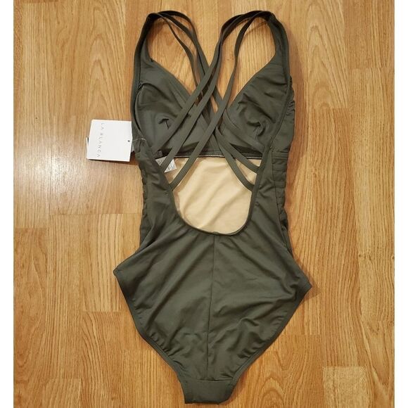 La Blanca Island Goddess Tummy-Control One-Piece - Picture 6 of 14